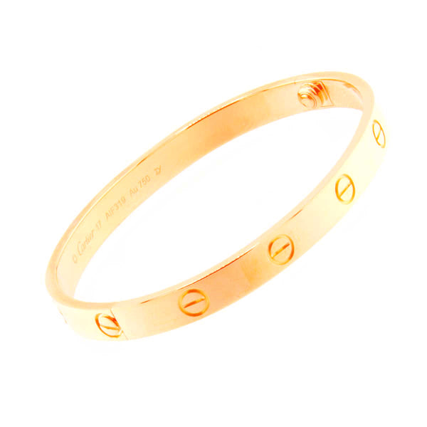 Cartier Love Bracelet Pink Gold - Chicago Pawners & Jewelers