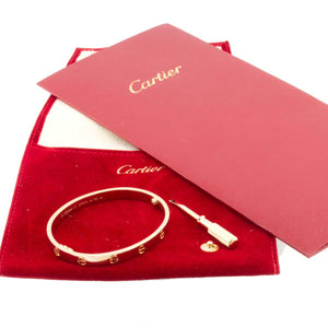 Cartier Love Bracelet Pink Gold - Chicago Pawners & Jewelers