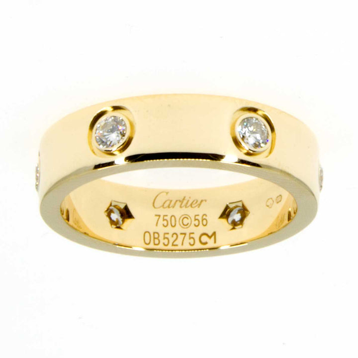 Cartier Love Ring 6 Diamonds