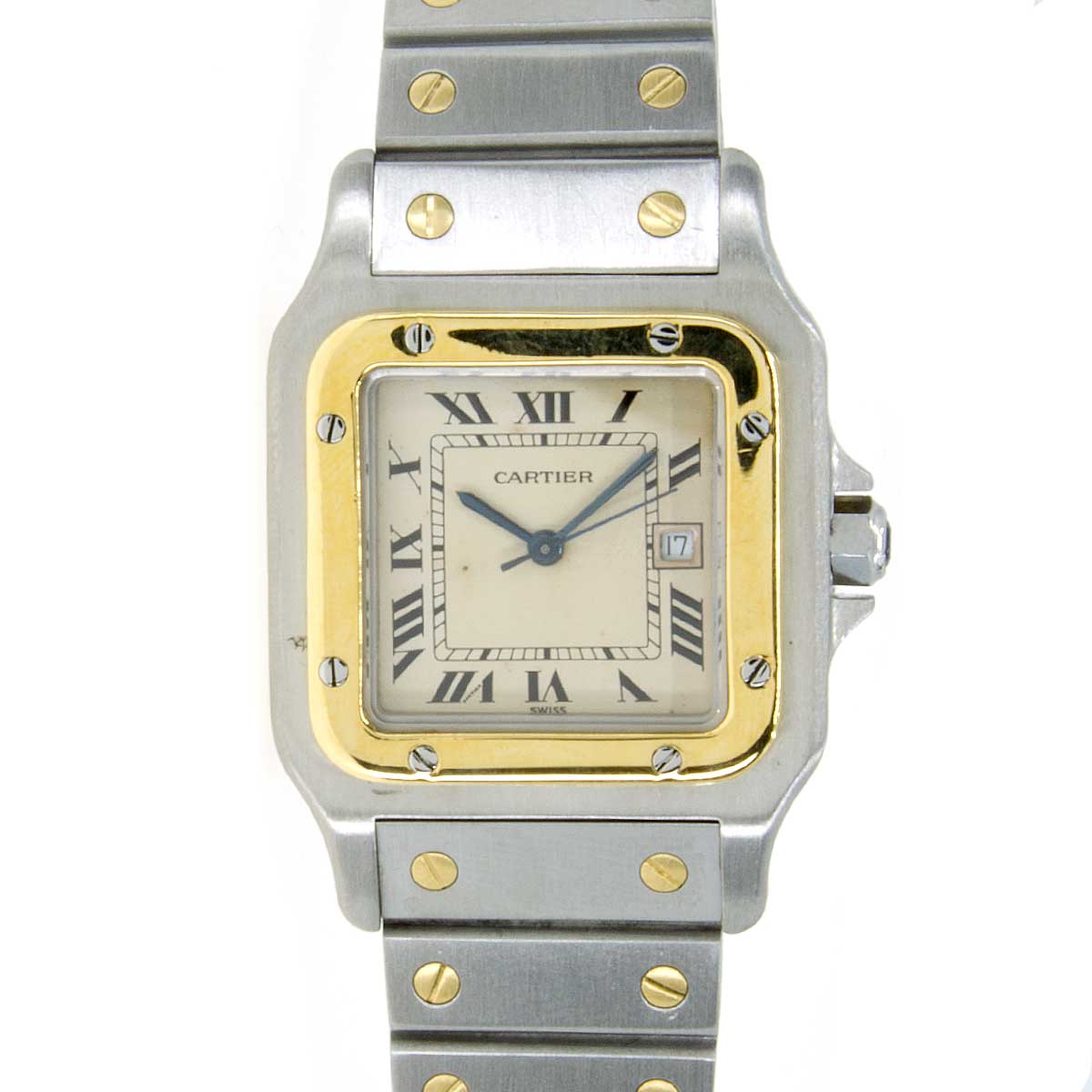 Cartier Santos Galbee Medium Automatic SS/18K ca. 1980s | Chicago ...