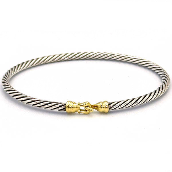 David Yurman Buckle Classic Cable Bracelet