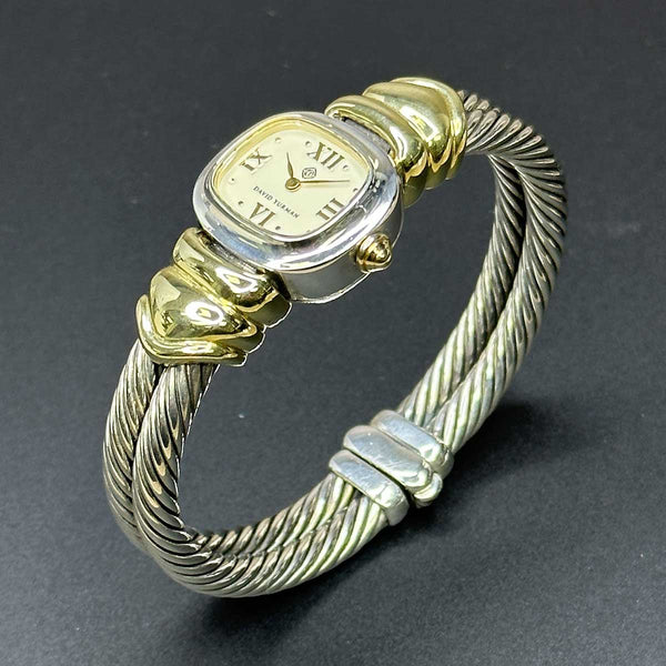 David Yurman Double Cable Bangle Watch