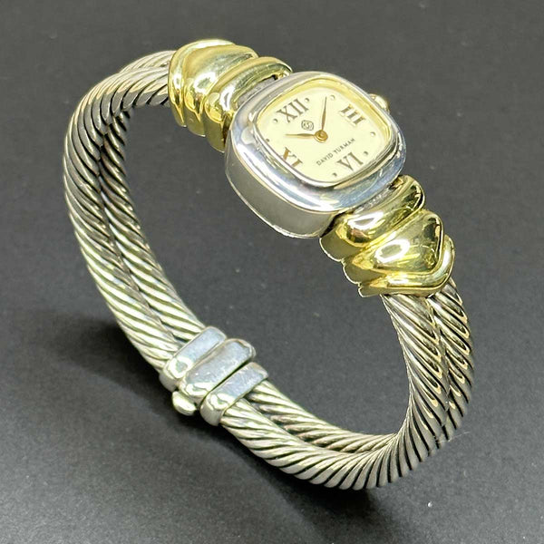 David Yurman Double Cable Bangle Watch