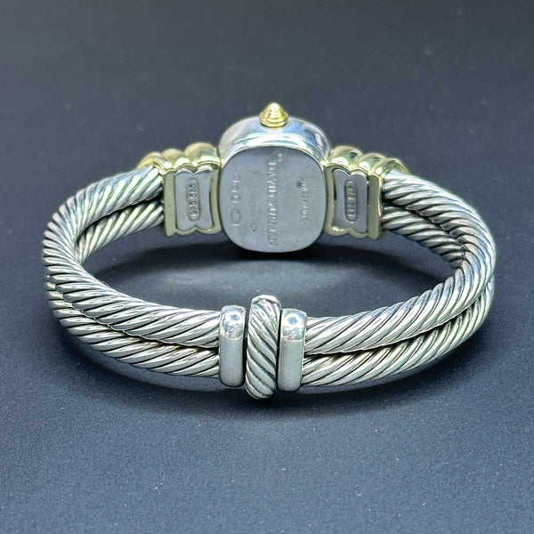 David Yurman Double Cable Bangle Watch