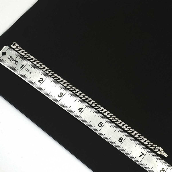 David Yurman Curb Chain Bracelet with Diamonds