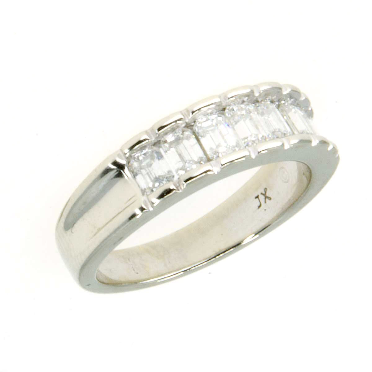 1.40ct Emerald Cut Diamond Wedding Band | Chicago Pawners & Jewelers