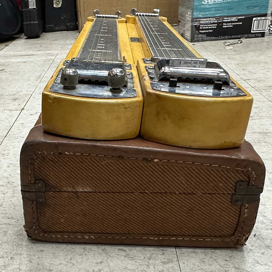 Fender Stringmaster D8 Double Neck Lap Steel - 1955 – Chicago Pawners ...