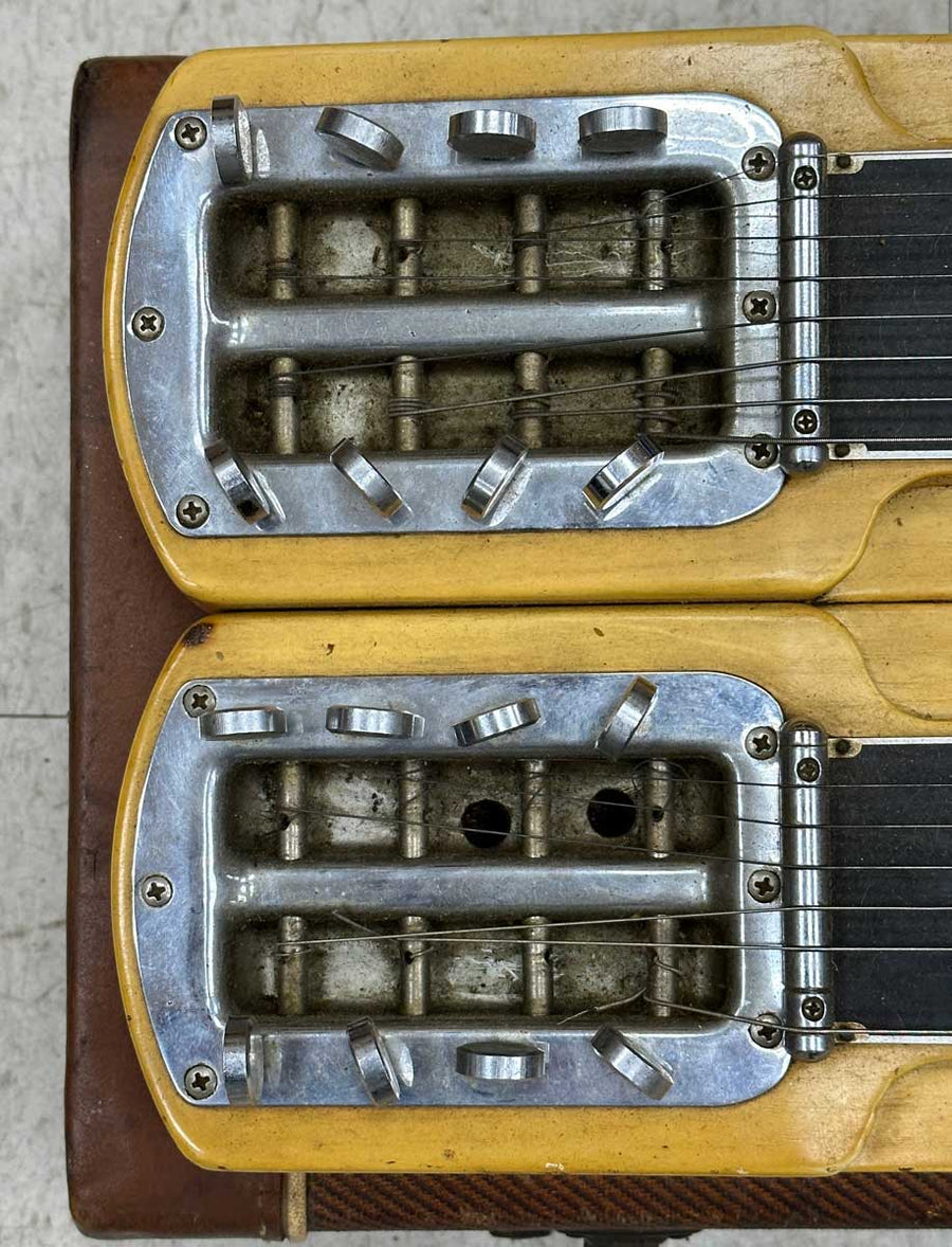 Fender Stringmaster D8 Double Neck Lap Steel - 1955 – Chicago Pawners ...