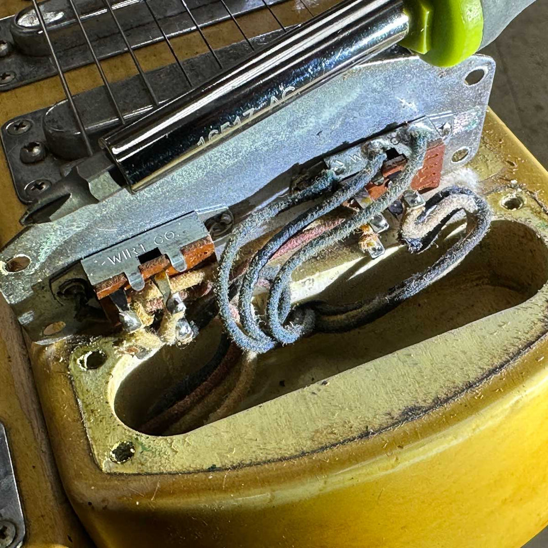 Rectifier Stringmaster Fender Stringmaster D8 Double Neck Lap Steel - 1955 | Chicago Pawners ...