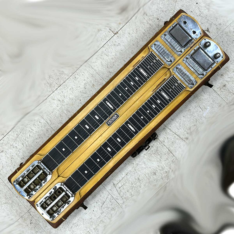 Fender Stringmaster D8 Double Neck Lap Steel - 1955 – Chicago Pawners ...
