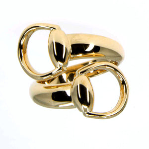 Gucci 18kt Horsebit Bypass Ring - Chicago Pawners & Jewelers