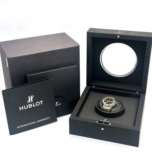 Hublot Classic Fusion Titanium 38mm Green Dial
