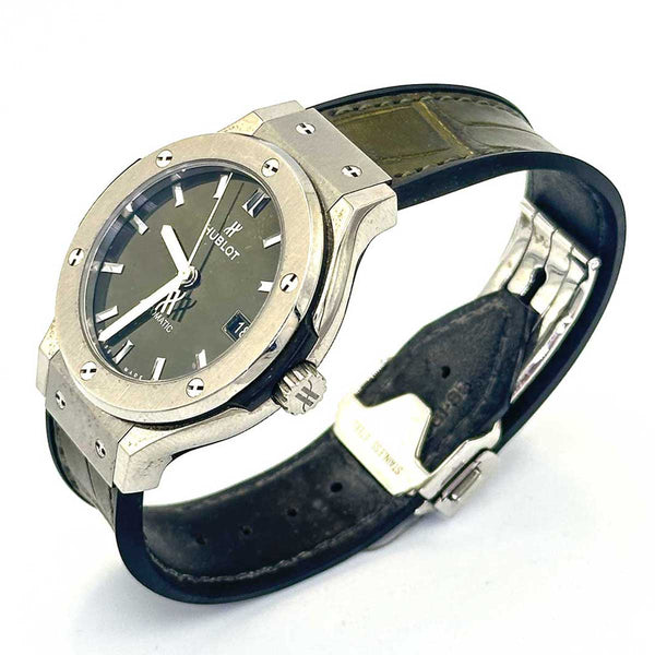 Hublot Classic Fusion Titanium 38mm Green Dial