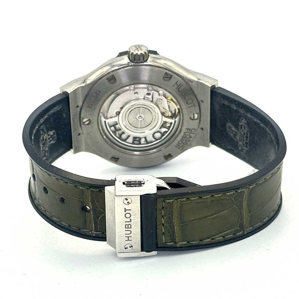 Hublot Classic Fusion Titanium 38mm Green Dial
