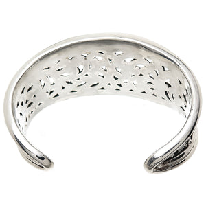 Lois Hill Scroll Caviar Bead Cuff Bracelet - Chicago Pawners & Jewelers