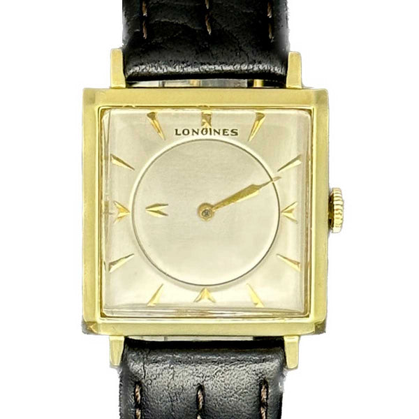 Longines 14kt Gold Mystery Dial Watch