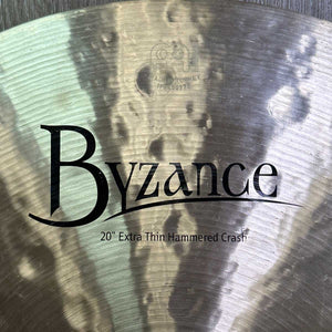 Meinl Byzance 20" Extra Thin Hammered Crash Cymbal - B20ETHC - Chicago Pawners & Jewelers