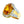 Man's 12.50ct Diamond & Citrine Ring 18K