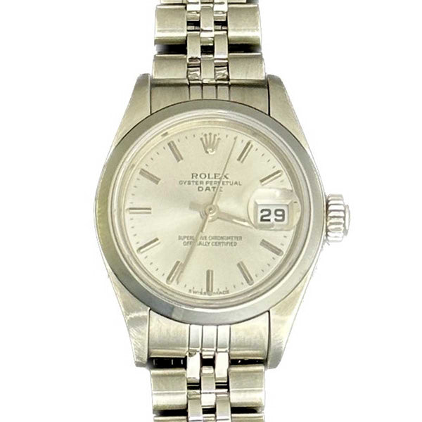 Rolex Lady Date 26 SS - Silver Dial