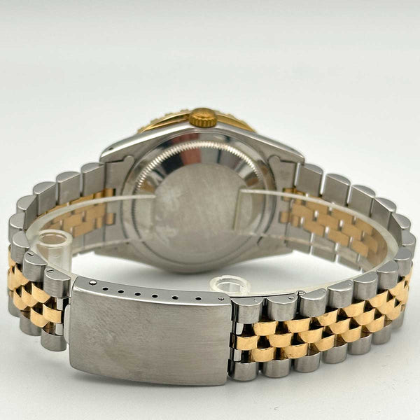Rolex Datejust 36 SS/18K Champagne DIal Diamond Bezel