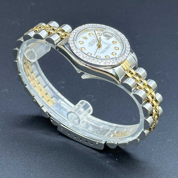 Rolex Datejust 26 SS/18K Diamond Dial & Bezel