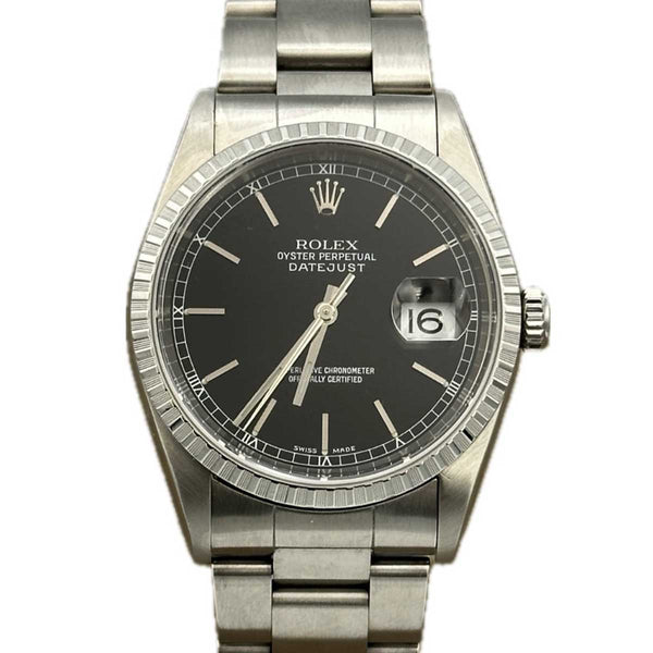 Rolex Datejust 36 SS Black Dial