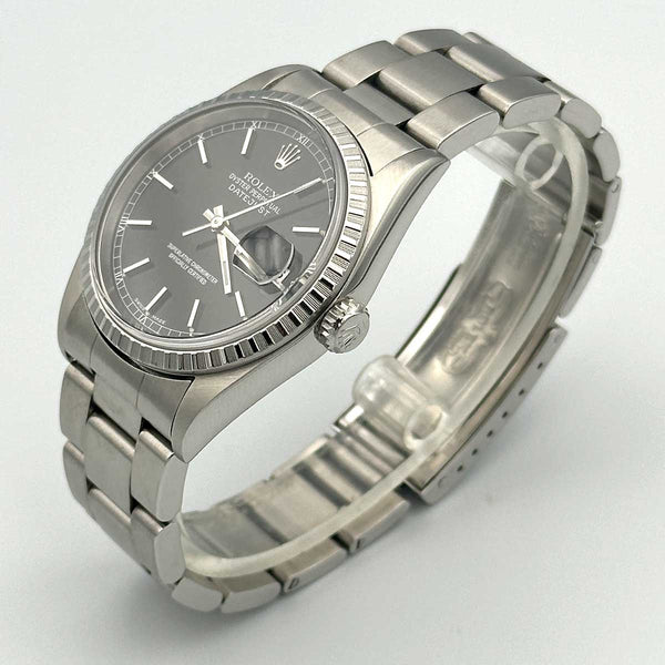 Rolex Datejust 36 SS Black Dial