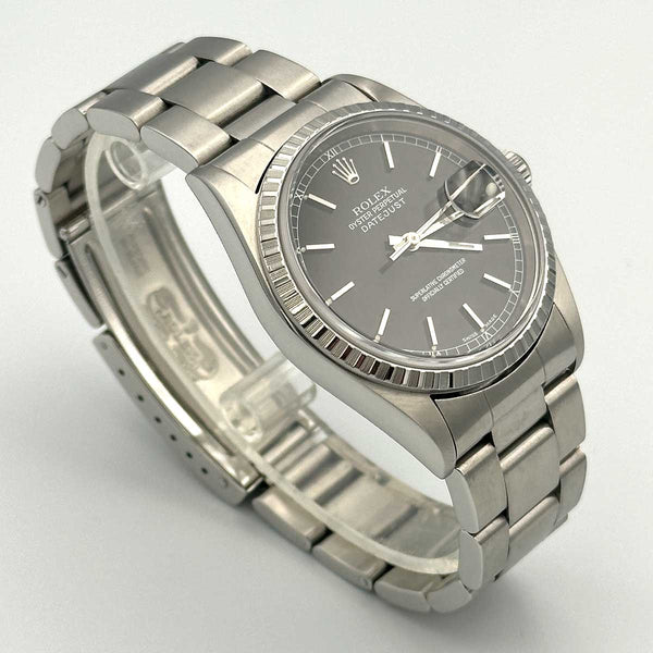 Rolex Datejust 36 SS Black Dial