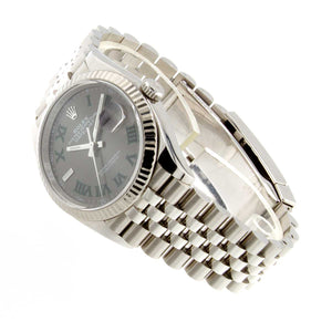 Rolex Datejust 36 SS Jubilee Wimbledon Dial - Chicago Pawners & Jewelers