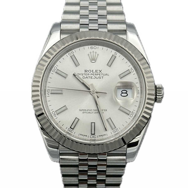 Rolex Datejust 41 Silver Dial 2017 (B&P)