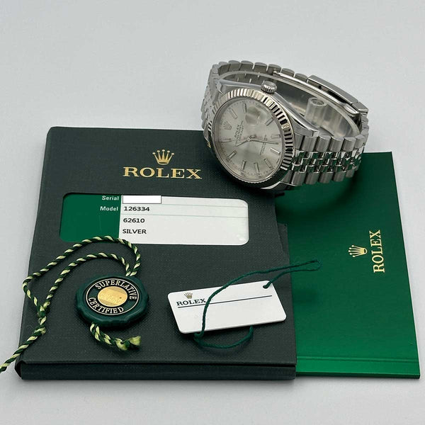 Rolex Datejust 41 Silver Dial 2017 (B&P)
