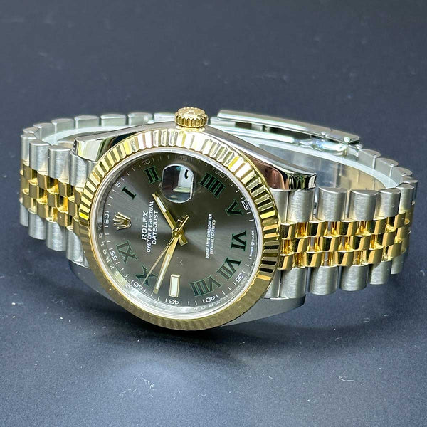 Rolex Datejust 41 18K/SS Wimbledon