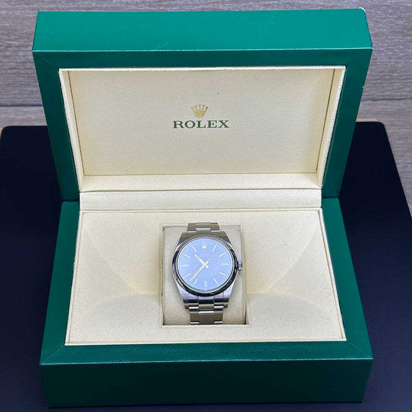 Rolex Oyster Perpetual 39 Blue Dial