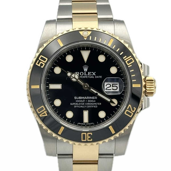 Rolex Submariner Date SS/18K Black Dial 2017 (B&P)