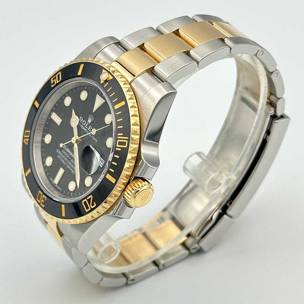 Rolex Submariner Date SS/18K Black Dial 2017 (B&P)