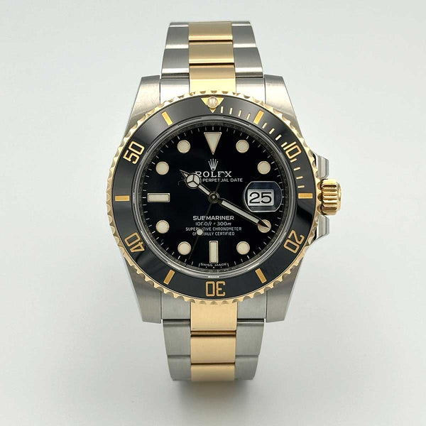 Rolex Submariner Date SS/18K Black Dial 2017 (B&P)