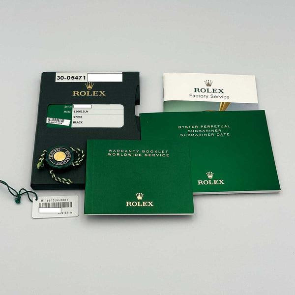 Rolex Submariner Date SS/18K Black Dial 2017 (B&P)