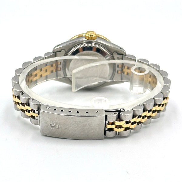 Rolex Datejust 26 SS/18K  Black Diamond Dial & Diamond Bezel 1987