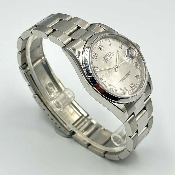 Rolex Datejust 36 SS Rhodium Roman Dial - 2000