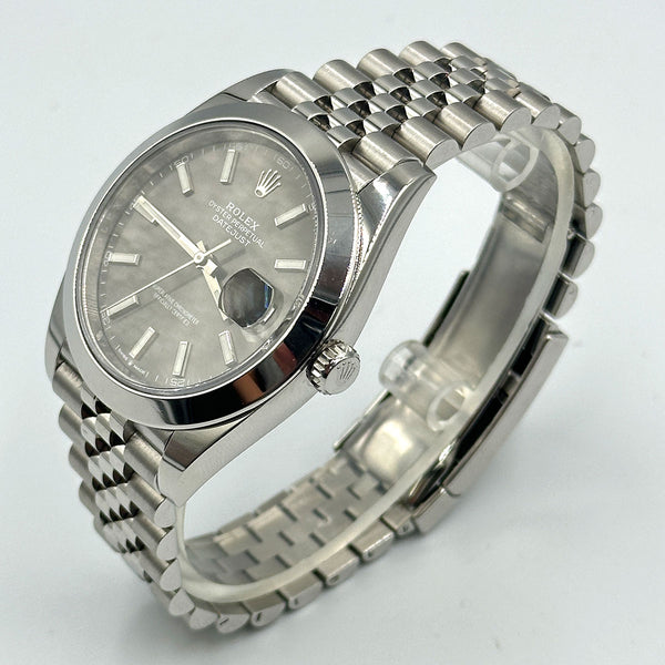 Rolex Datejust 41 Dark Rhodium Dial 2020 (B&P)