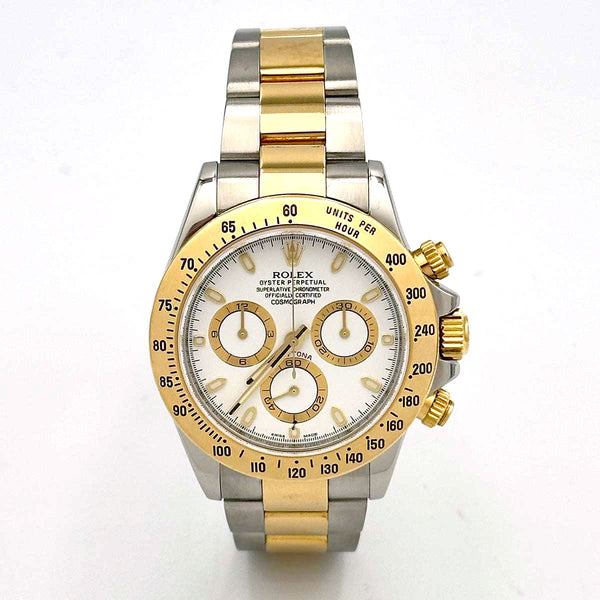 Rolex Daytona SS/18K White Dial  2013 (B&P)