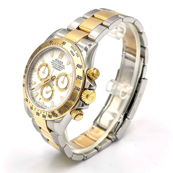 Rolex Daytona SS/18K White Dial  2013 (B&P)