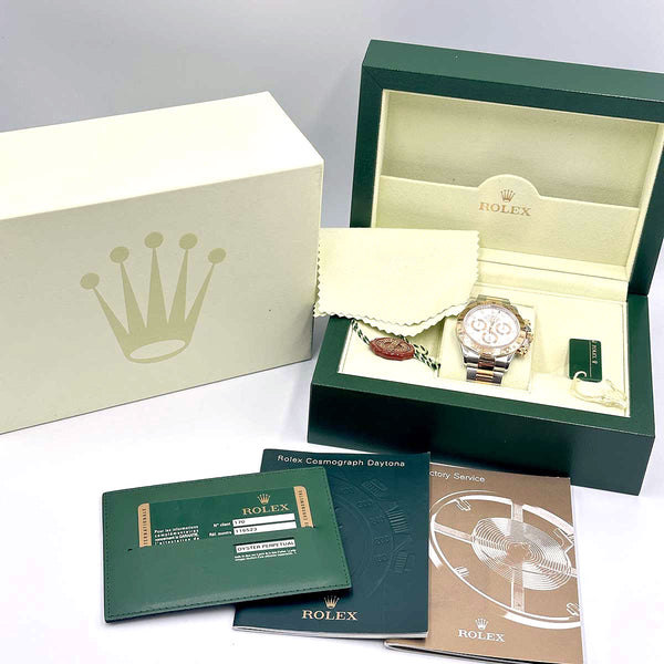 Rolex Daytona SS/18K White Dial  2013 (B&P)