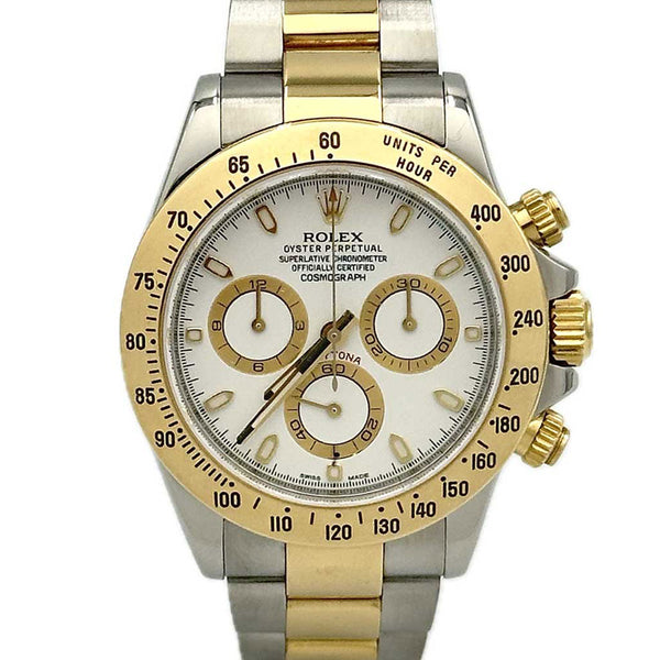 Rolex Daytona SS/18K White Dial  2013 (B&P)