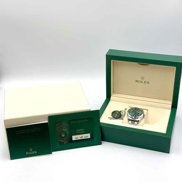 Rolex Milgauss Blue Dial 2021 (B&P)