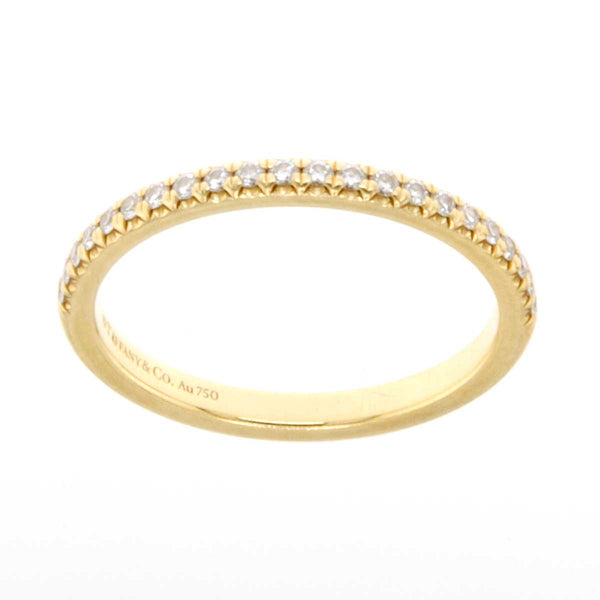 Tiffany & Co. Soleste Half Eternity Ring in 18K Gold