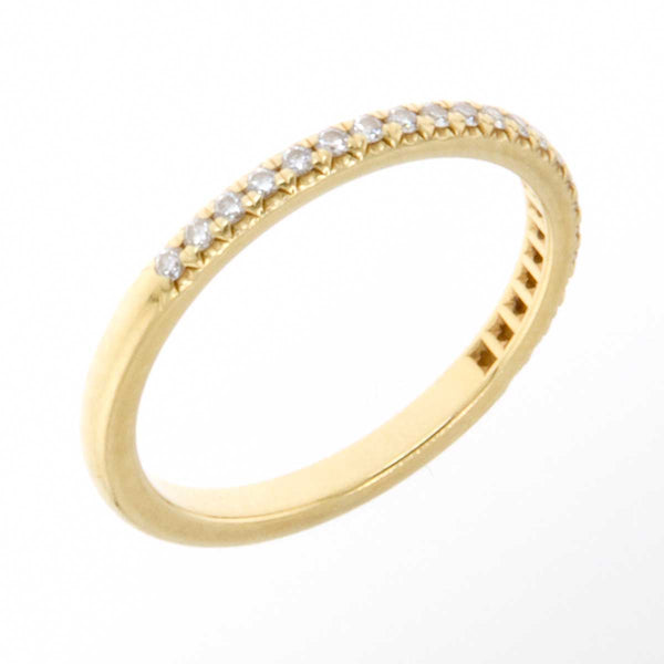 Tiffany & Co. Soleste Half Eternity Ring in 18K Gold