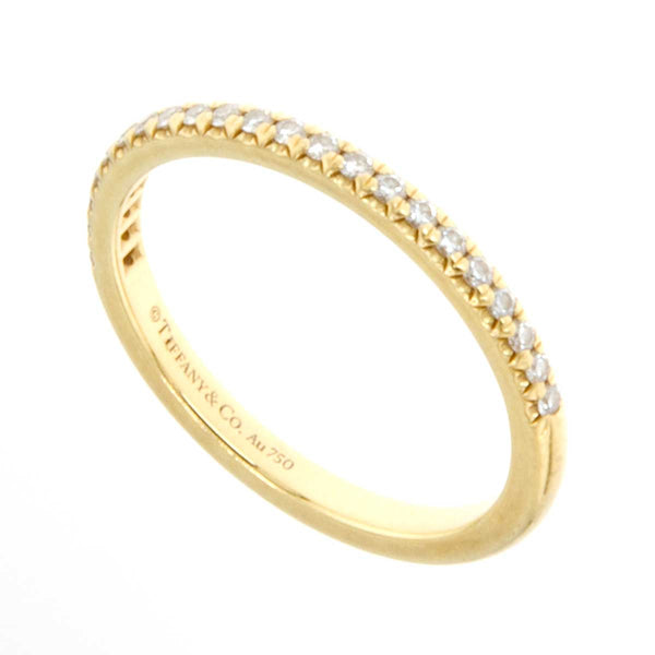 Tiffany & Co. Soleste Half Eternity Ring in 18K Gold