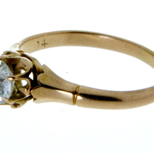 Victorian Diamond Solitaire Engagement Ring - Chicago Pawners & Jewelers