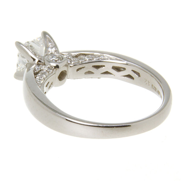 0.96ct Princess Cut Diamond Engagement Ring - Chicago Pawners & Jewelers